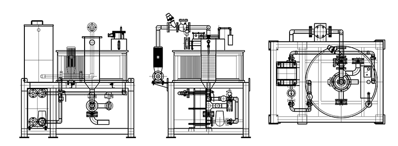DCX wet fully automatic magnetic separator installation reference