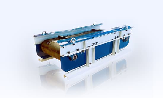 RCYE type permanent magnet self dumping iron remover