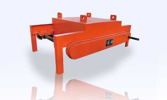 RCYP type permanent magnet manual self dumping iron remover