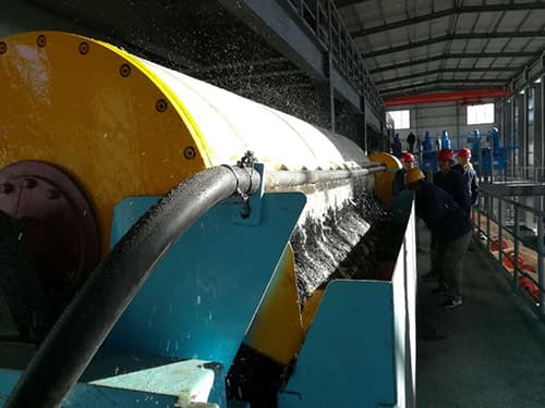 Wet Drum Magnetic Separator installation reference